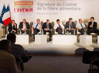 presentation officielle contrat de filiere alimentaire