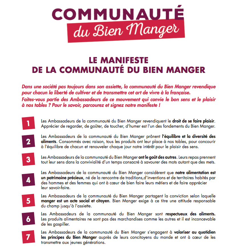 ManifesteBienManger